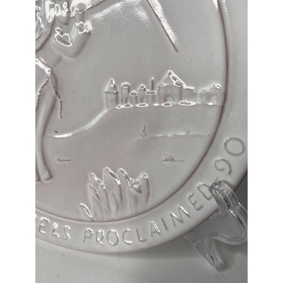 Frankoma XMas Plate 1990 - Picture 2 of 12